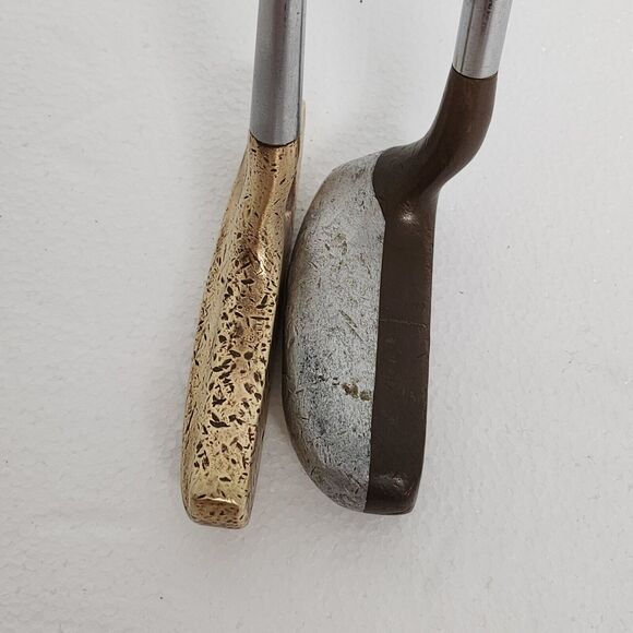 Lot of 2 Acushnet Bullseye M-OSET-5S & FL-M 5S John Reuter Jr. Putters Steel 35" - Picture 7 of 14